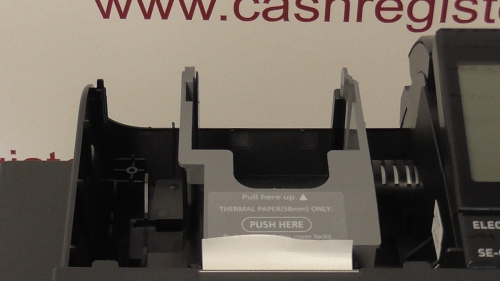 Casio SE-C450 Printer Open